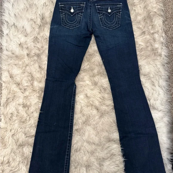 True Religion Jeans with Rhinestone buttons - Picture 2 of 7